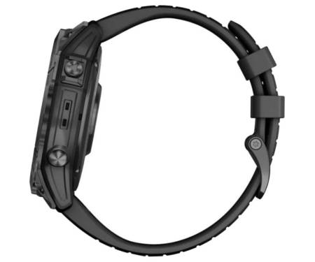 Смарт-годинник Garmin Epix Pro Gen 2 Sapphire 51mm Carbon G. DLC Tit. with Black Band (010-02804-00/01)