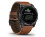 Смарт-часы Garmin Epix Pro Gen 2 Sapphire 51mm Carbon G. DLC Tit. with Chestnut L. Band (010-02804-30)