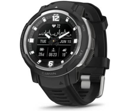 Смарт-часы Garmin Instinct Crossover - Standard Edition Black (010-02730-13/03)