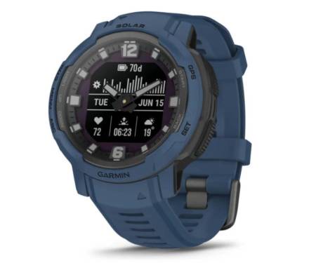 Смарт-часы Garmin Instinct Crossover Solar Tidal Blue (010-02730-12/02)