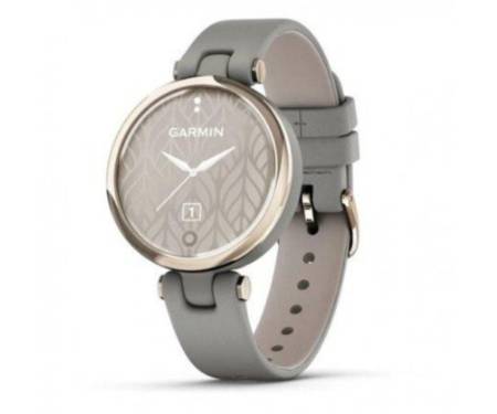 Смарт-годинник Garmin Lily Classic Edition - Cream Gold Bezel w. Braloba G. Case and Italian L. Band (010-02384-A2/B2)
