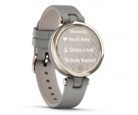 Смарт-годинник Garmin Lily Classic Edition - Cream Gold Bezel w. Braloba G. Case and Italian L. Band (010-02384-A2/B2)