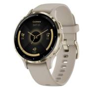 Смарт-часы Garmin Venu 3S Soft Gold S. Steel Bezel w. French Gray Case and S. Band (010-02785-02)