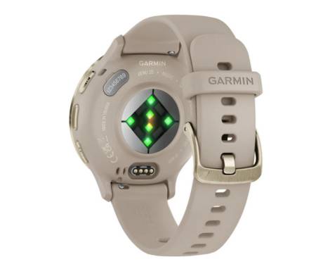 Смарт-часы Garmin Venu 3S Soft Gold S. Steel Bezel w. French Gray Case and S. Band (010-02785-02)