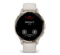 Смарт-часы Garmin Venu 3S Soft Gold S. Steel Bezel with Ivory Case and S. Band (010-02785-04)