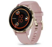 Смарт-часы Garmin Venu 3S Soft Gold S. Steel Bezel w. Dust Rose Case and S. Band (010-02785-03)