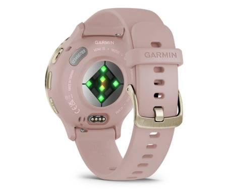Смарт-часы Garmin Venu 3S Soft Gold S. Steel Bezel w. Dust Rose Case and S. Band (010-02785-03)