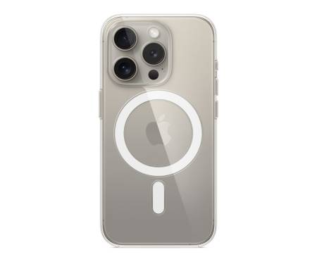Чохол для Apple iPhone 15 Pro Clear Case with MagSafe (MT223)