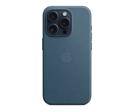 Чехол для Apple iPhone 15 Pro Max FineWoven Case with MagSafe - Pacific Blue (MT4Y3)