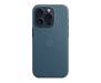 Чехол для Apple iPhone 15 Pro Max FineWoven Case with MagSafe - Pacific Blue (MT4Y3)