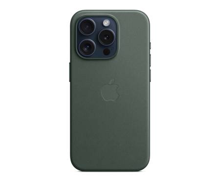 Чехол для Apple iPhone 15 Pro Max FineWoven Case with MagSafe - Evergreen (MT503)