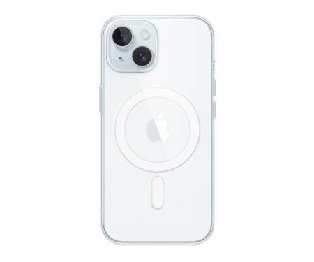 Чохол для Apple iPhone 15 Plus Clear Case with MagSafe (MT213)