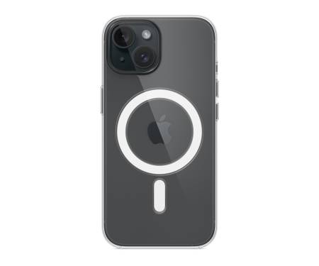 Чохол для Apple iPhone 15 Plus Clear Case with MagSafe (MT213)