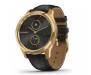 Смарт-часы Garmin vivomove Luxe Pure Gold-Black Leather (010-02241-22)