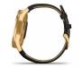 Смарт-часы Garmin vivomove Luxe Pure Gold-Black Leather (010-02241-22)