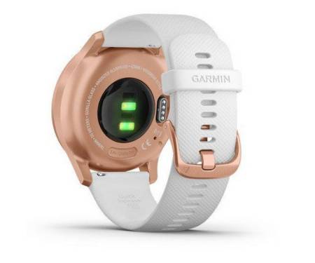 Смарт-часы Garmin vivomove Style Rose Gold-White Silicone (010-02240-20)