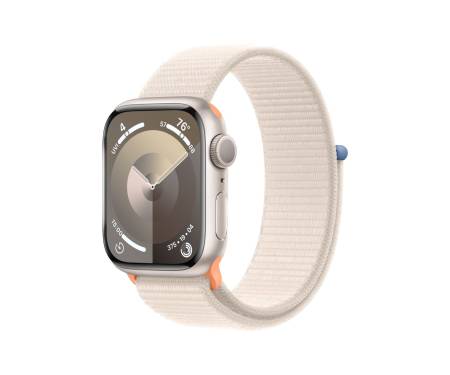 Apple Watch Series 9 GPS 41mm Starlight Aluminum Case w. Starlight S. Loop (MR8V3) 1