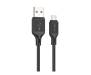 Кабель Hoco X90 Cool silicone charging data cable for Micro Black (X90)