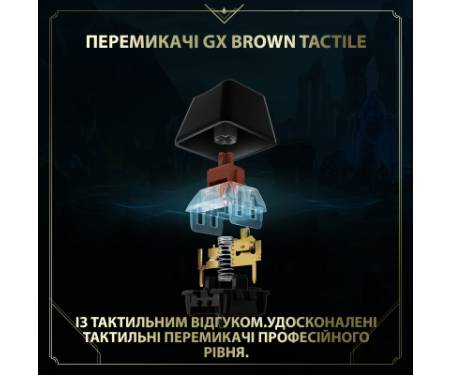Клавіатура Logitech G PRO Mechanical Keyboard League of Legends Edition (920-010537)
