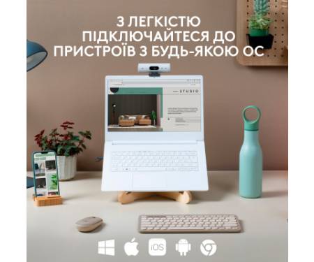 Клавіатура Logitech K380 Multi-Device Bluetooth UA Sand (920-011165)