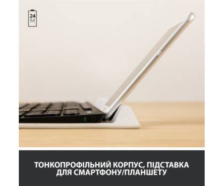 Клавіатура Logitech K780 Multi-Device Wireless UA Dark Gray (920-008042)