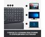Клавіатура Logitech ERGO K860 Bluetooth/Wireless UA Black (920-010108)