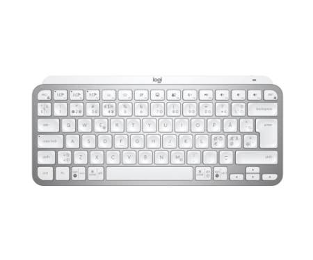 Клавіатура Logitech MX Keys Mini For Business Wireless Illuminated UA Pale Grey (920-010609)