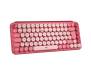 Клавіатура Logitech POP Keys Wireless Mechanical Keyboard UA Rose (920-010737)