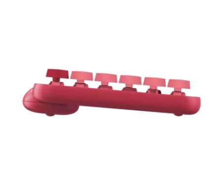 Клавіатура Logitech POP Keys Wireless Mechanical Keyboard UA Rose (920-010737)