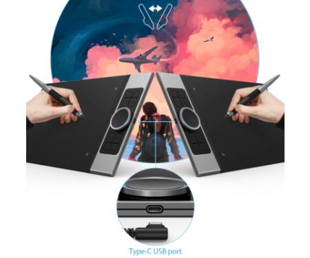 Графічний планшет XP-Pen Deco Pro Black (Deco Pro M)