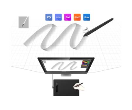 Графічний планшет XP-Pen Star G960S Plus Black