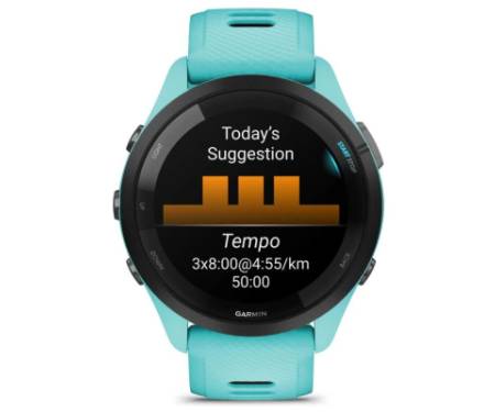 Смарт-годинник Garmin Forerunner 265, Aqua, GPS (010-02810-12)