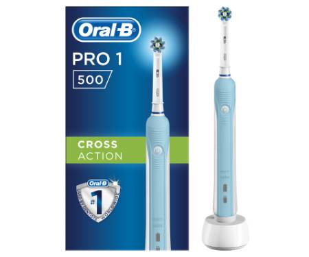 Електрична зубна щітка Oral-B Pro 500/D16.513.1U CrossAction 3756 (4210201851813)