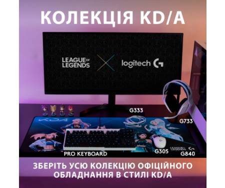 Килимок для мишки Logitech G840 XL KDA (943-000457)