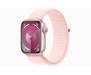 Apple Watch Series 9 GPS 45mm Pink Aluminum Case w. Light Pink S. Loop (MR9J3) 1