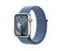 Apple Watch Series 9 GPS 45mm Silver Aluminum Case w. Winter Blue S. Loop (MR9F3) 1