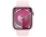 Apple Watch Series 9 GPS 45mm Pink Aluminum Case w. Light Pink Sport Band - M/L (MR9H3) 2