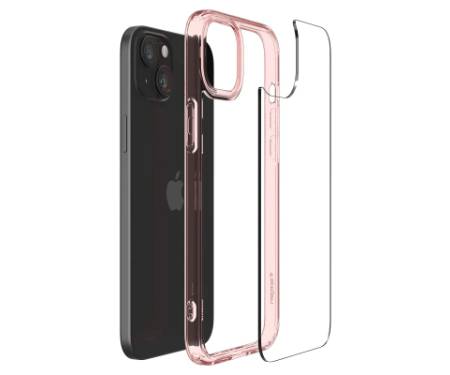 Чохол до мобільного телефона Spigen Apple iPhone 15 Ultra Hybrid Rose Crystal (ACS06795)