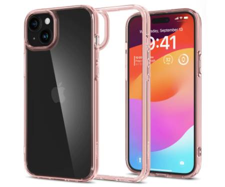 Чохол до мобільного телефона Spigen Apple iPhone 15 Ultra Hybrid Rose Crystal (ACS06795)