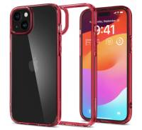 Чохол до мобільного телефона Spigen Apple iPhone 15 Ultra Hybrid Red Crystal (ACS06794)