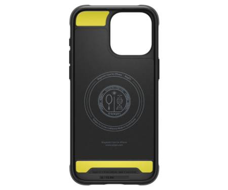Чохол до мобільного телефона Spigen Apple iPhone 15 Pro Rugged Armor MagFit Matte Black (ACS06703)