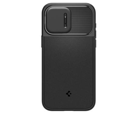 Чохол до мобільного телефона Spigen Apple iPhone 15 Pro Optik Armor MagFit Black (ACS06738)