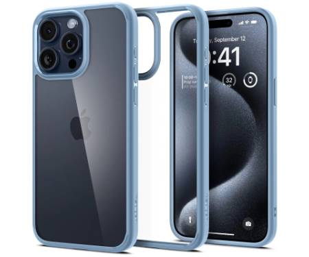 Чохол до мобільного телефона Spigen Apple iPhone 15 Pro Max Ultra Hybrid Sierra Blue (ACS06572)