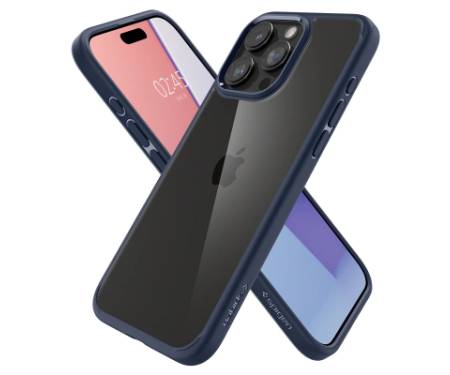 Чохол до мобільного телефона Spigen Apple iPhone 15 Pro Max Ultra Hybrid Navy Blue (ACS06573)