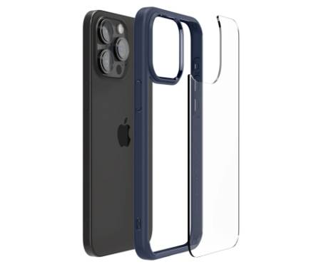 Чохол до мобільного телефона Spigen Apple iPhone 15 Pro Max Ultra Hybrid Navy Blue (ACS06573)