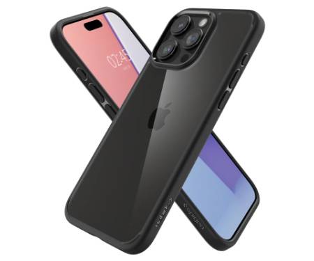 Чохол до мобільного телефона Spigen Apple iPhone 15 Pro Max Ultra Hybrid Matte Black (ACS06570)