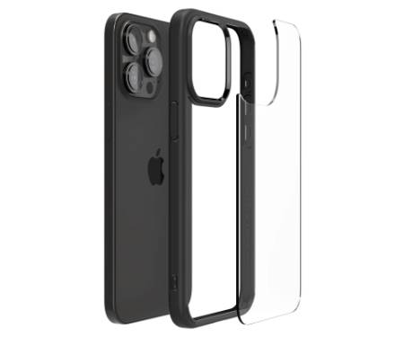 Чохол до мобільного телефона Spigen Apple iPhone 15 Pro Max Ultra Hybrid Matte Black (ACS06570)