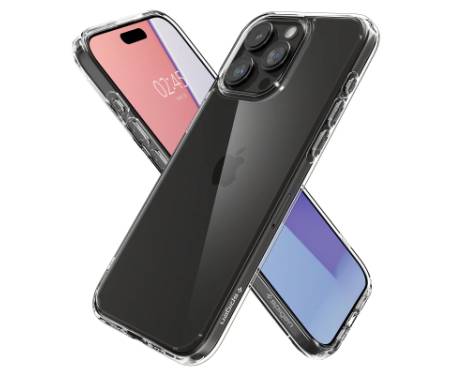 Чохол до мобільного телефона Spigen Apple iPhone 15 Pro Max Ultra Hybrid Crystal Clear (ACS06565)