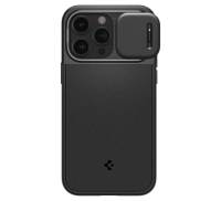 Чохол до мобільного телефона Spigen Apple iPhone 15 Pro Max Optik Armor MagFit Black (ACS06599)