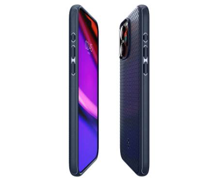 Чохол до мобільного телефона Spigen Apple iPhone 15 Pro Max Mag Armor MagFit Navy Blue (ACS06598)
